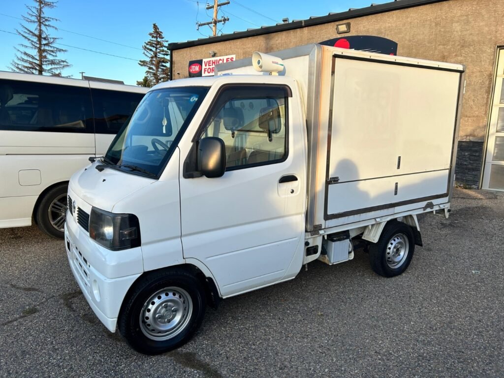 Japan canada motors | 2008 nissan clipper freezer / refrigerator mini truck 4wd #70