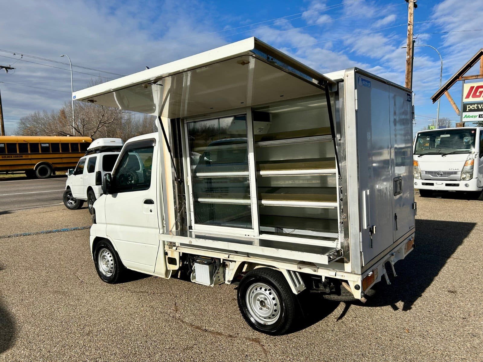 
								2008 Nissan Clipper Refrigerator Mini Truck 4WD #70 full									