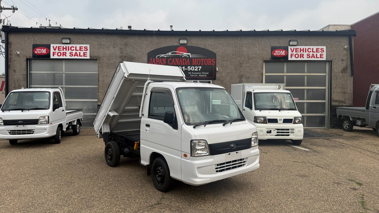 Subaru Sambar 4WD Mini Dump Truck for sale